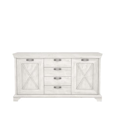 Kashmir Chest Of Drawers 178cm in White, image 4