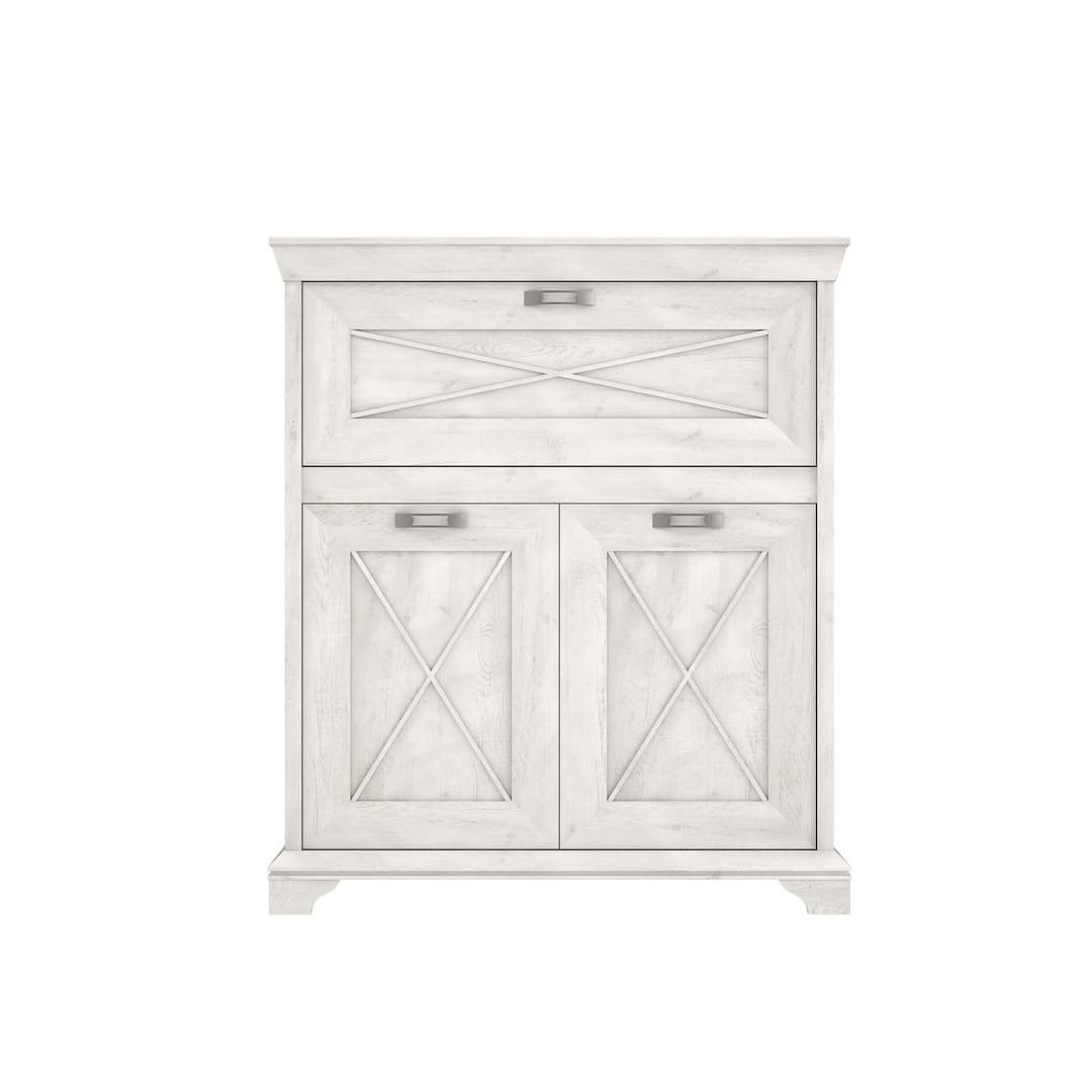 Kashmir Highboard Cabinet 123cm in White, image 4
