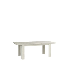Kashmir Extending Dining Table 160cm in White, image 4