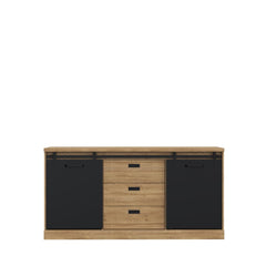 Kaszimiro Chest Of Drawers 173cm in Oak Waterford, image 4