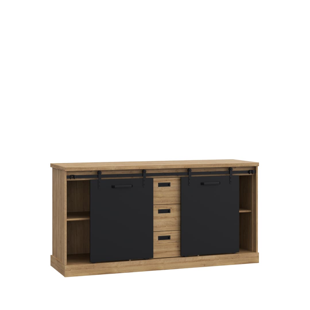 Kaszimiro Chest Of Drawers 173cm in Oak Waterford, image 3