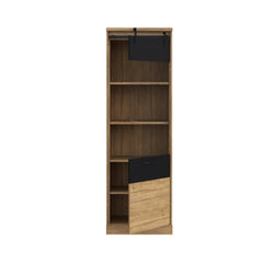 Kaszimiro Tall Display Cabinet 63cm in Oak Waterford, image 5