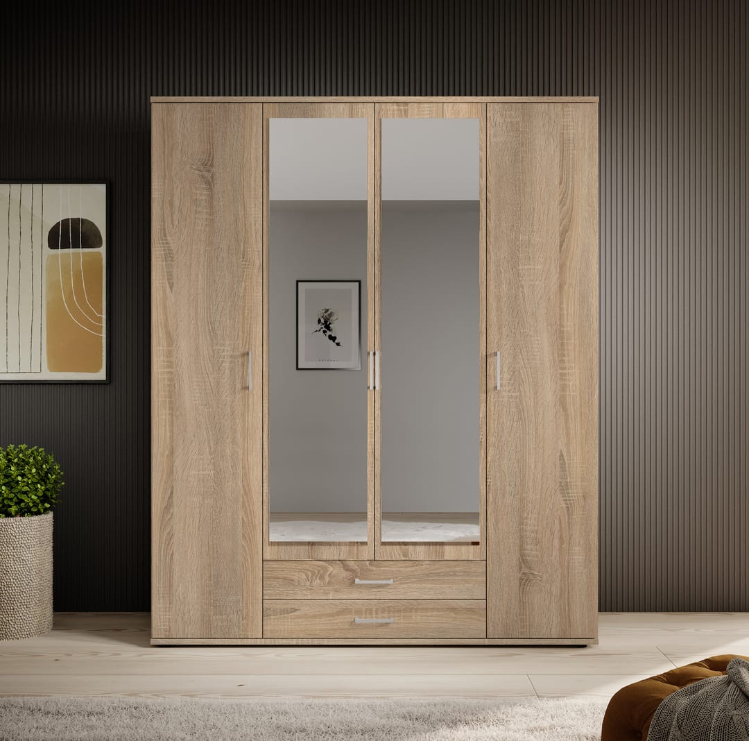 Karl Hinged Door Wardrobe 160cm - product image 11