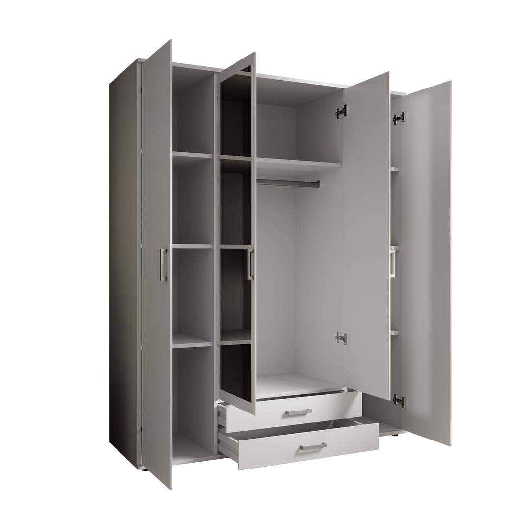 Karl Hinged Door Wardrobe 160cm - product image 4