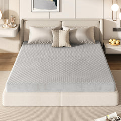 Twin/Queen/King Size Luxury Super Soft Velvet Mattress Protector-King Size
