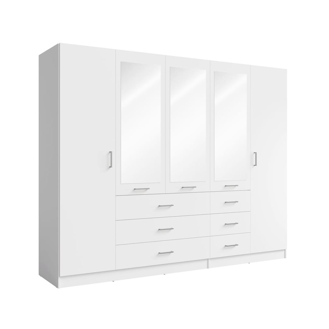 Konso Hinged Door Wardrobe 250cm