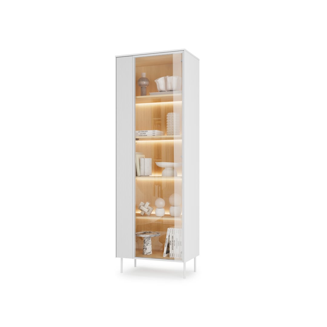 Liba Tall Display Cabinet 67cm