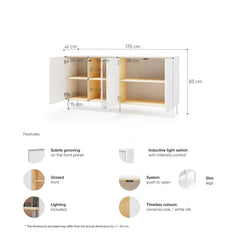 Liba Sideboard Cabinet 170cm