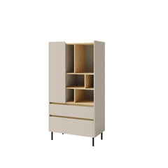 Luca LC6 Highboard Cabinet 80cm in Beige, image 7