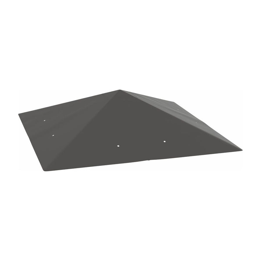Outsunny 3 x 3(m) Gazebo Canopy Replacement Cover, Garden Gazebo Roof Replacement with Drain Holes, Water Resistant PVC