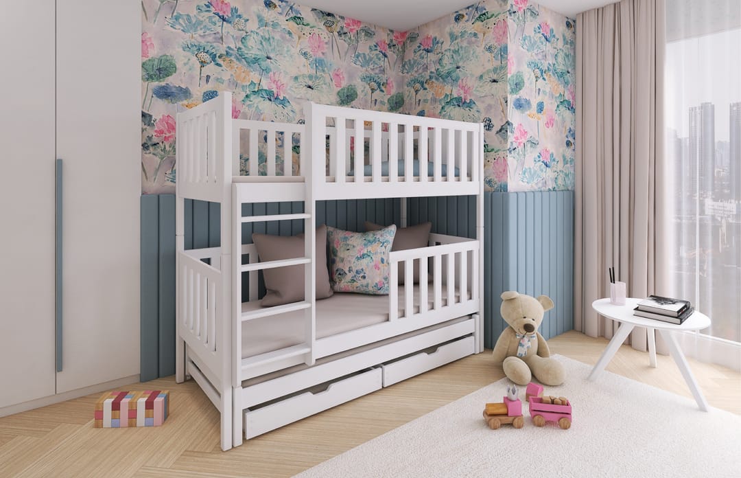 Lea Bunk Bed with Trundle and Storage - product image 6