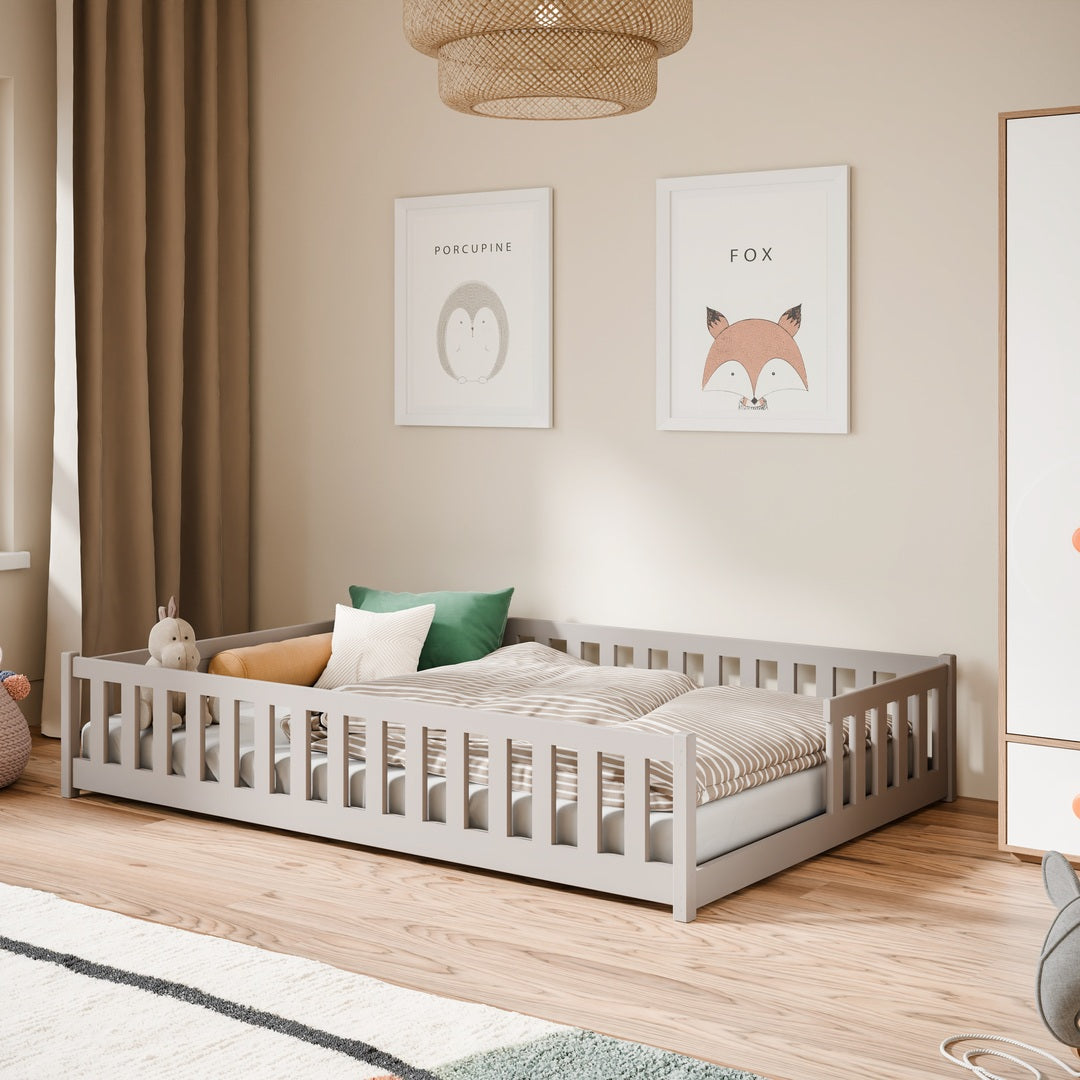 Wooden Single Bed Levi in Cashmere, image 5