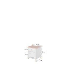 Luna LN-07 Bedside Cabinet 45cm - product image 2