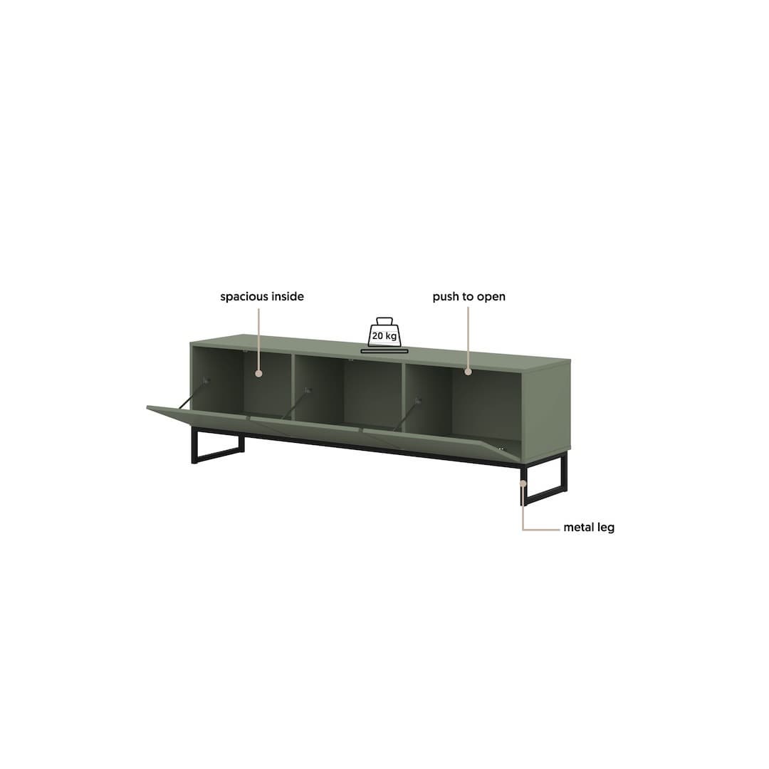 Loft TV Cabinet 157cm, image 28