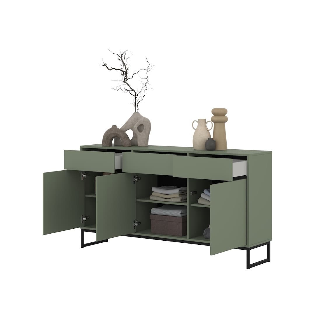 Loft Sideboard Cabinet 157cm, image 27