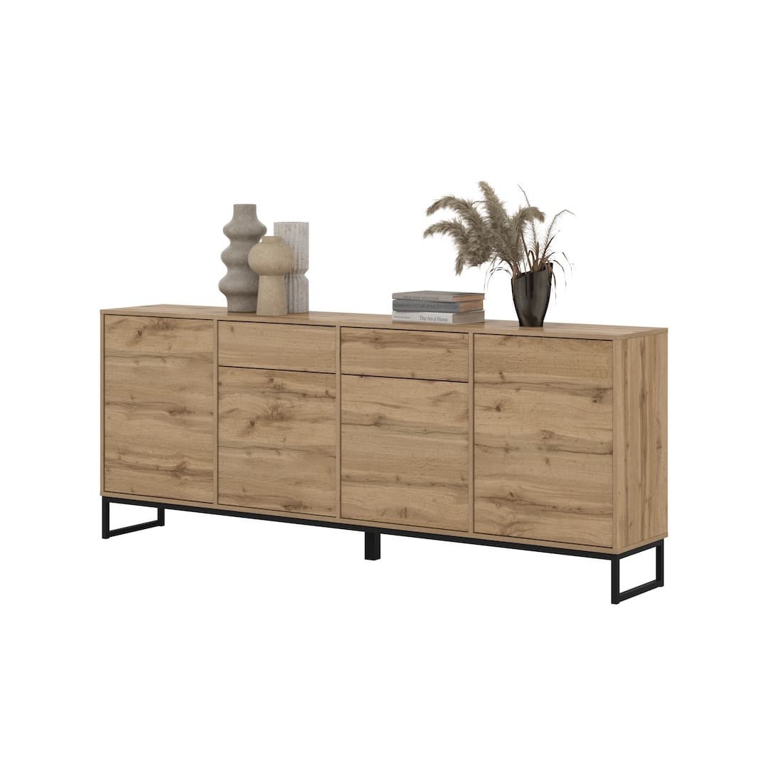 Loft Sideboard Cabinet 209cm, image 16