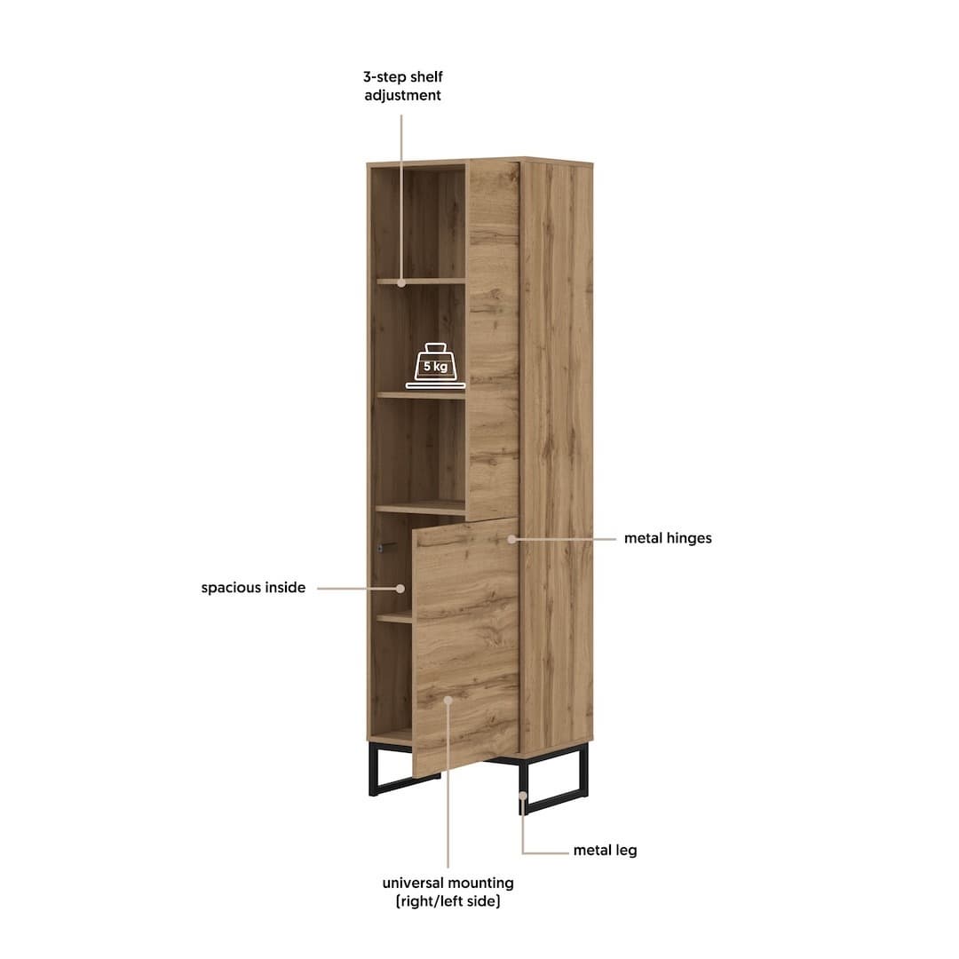 Loft Tall Cabinet 53cm, image 25