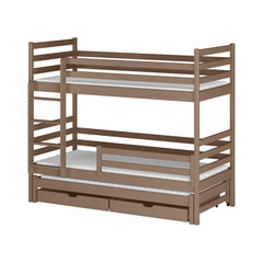 Luke Bunk Bed with Trundle and Storage