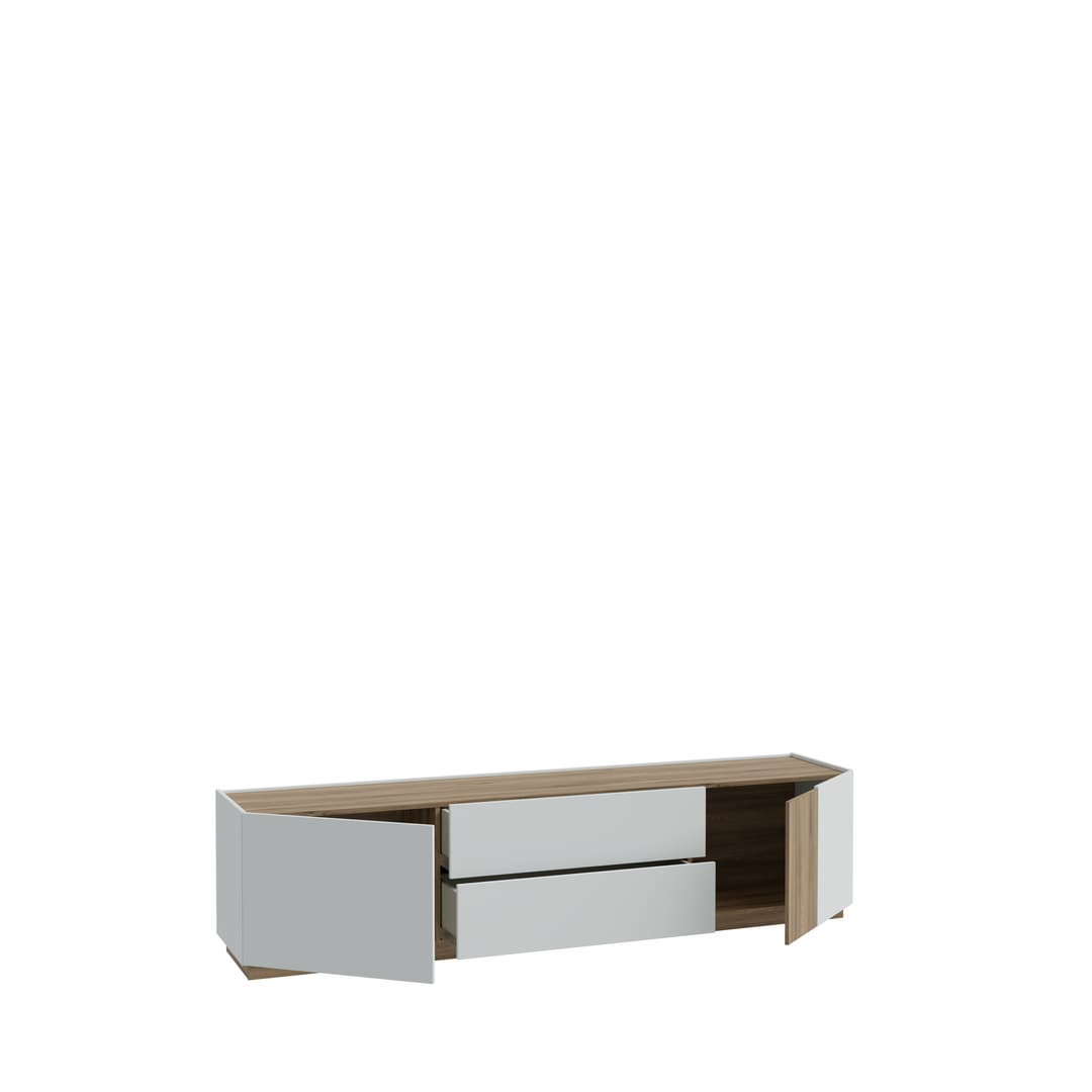Lewisville TV Cabinet 204cm in Grey, image 3