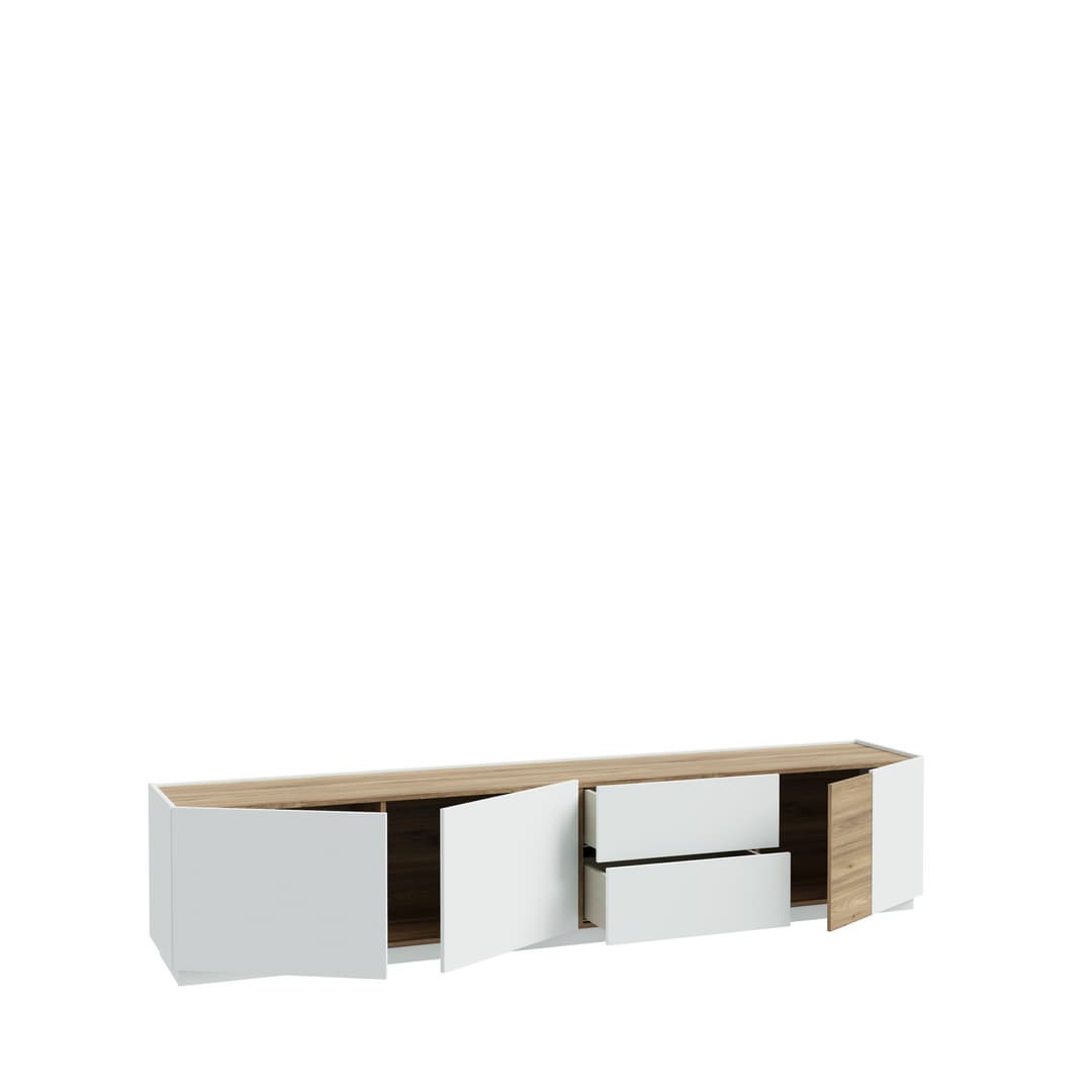 Lewisville TV Cabinet 240cm in Grey, image 2