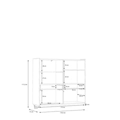 Lewisville Sideboard Cabinet 120cm in Grey, image 14