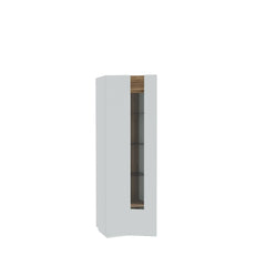 Lewisville Tall Display Cabinet 61cm in Grey, image 6