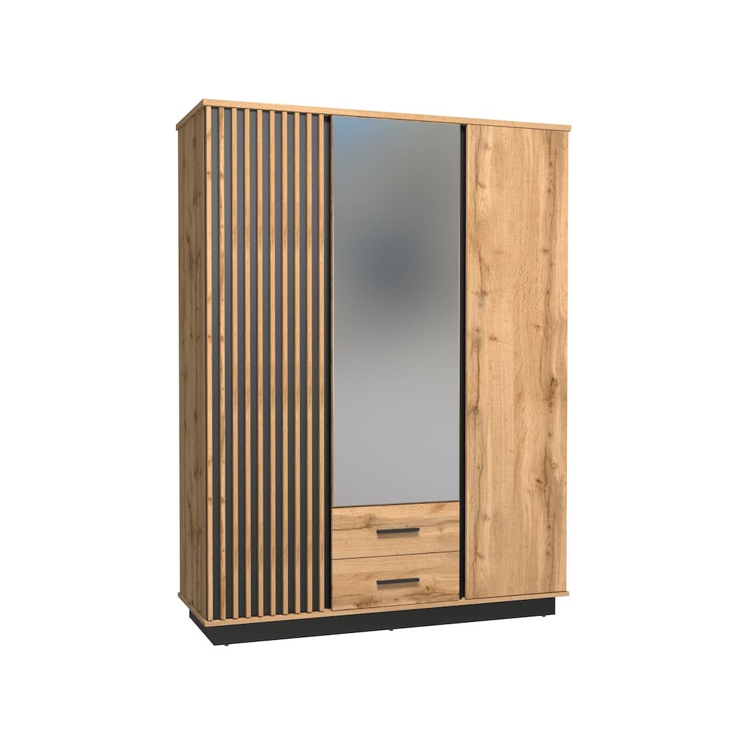 Lamelo LA15 Hinged Wardrobe 146cm