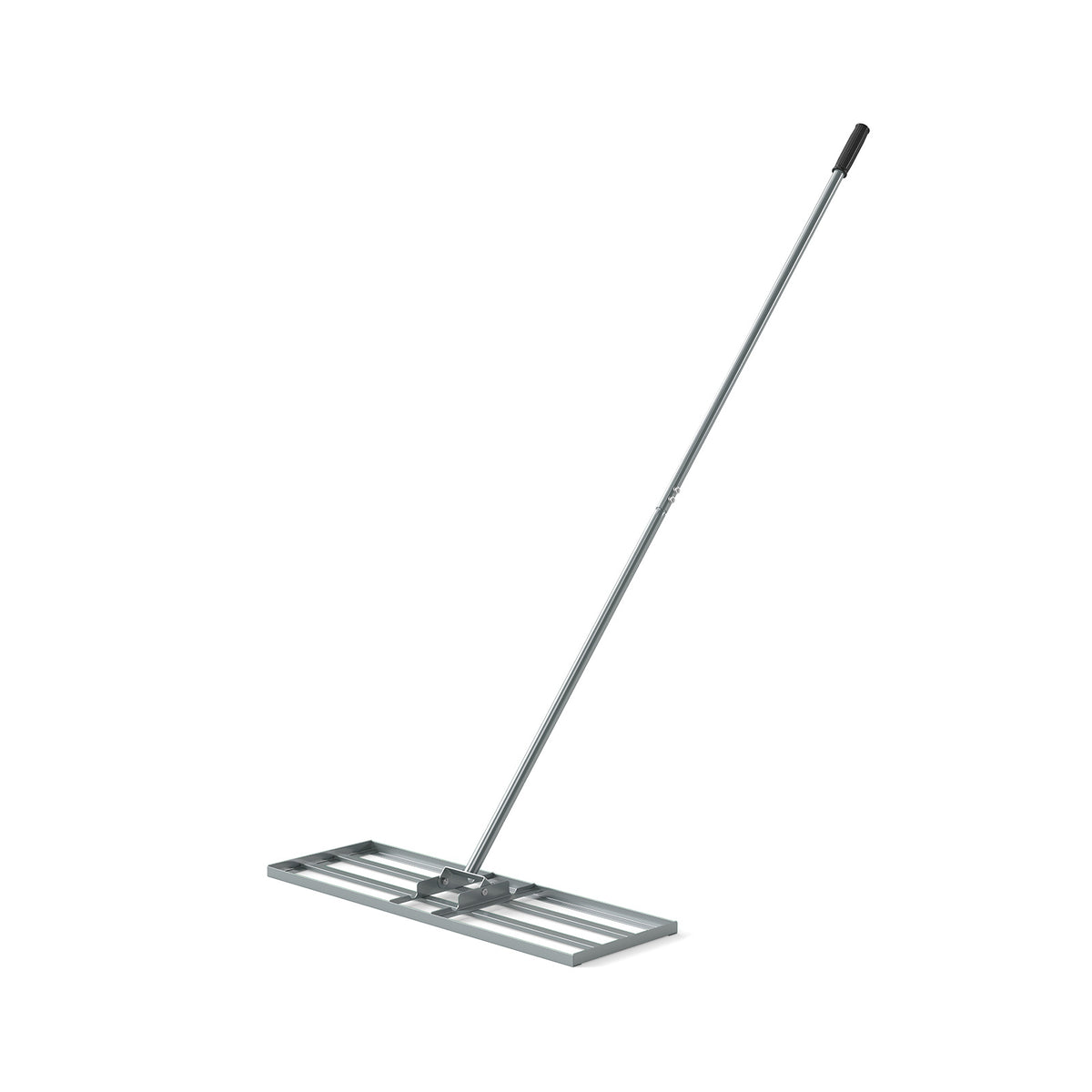 Lawn Leveling Rake Heavy Duty Lawn Level Tool for Soil Farm-Silver