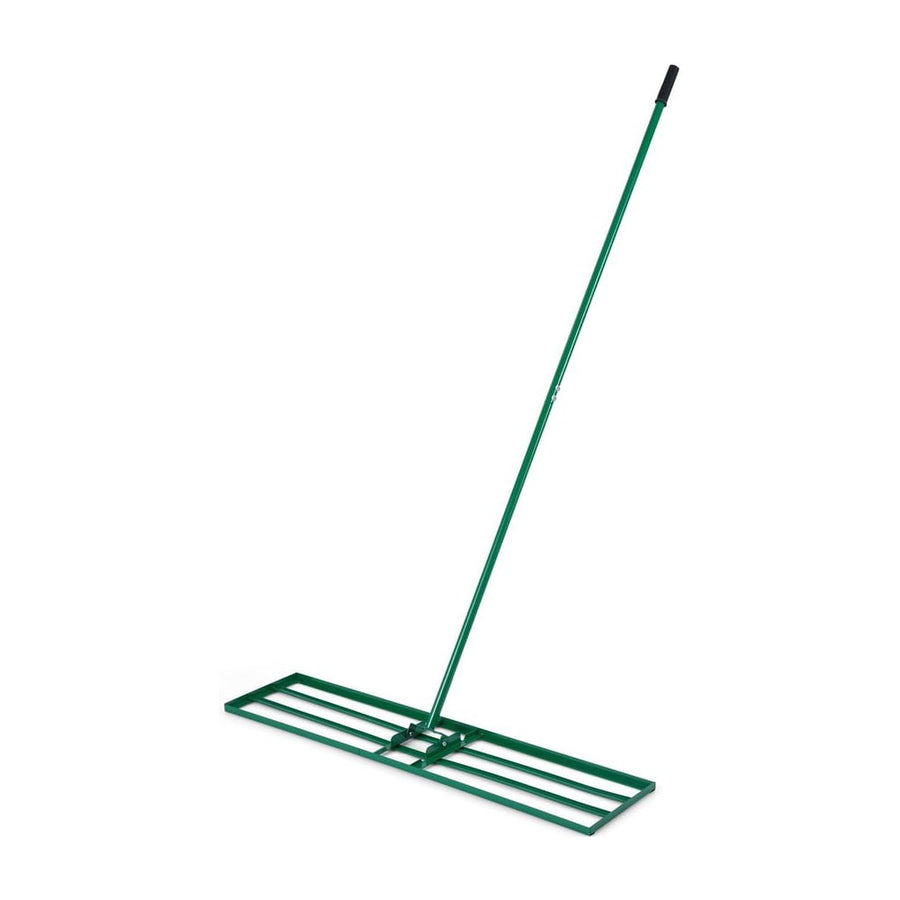 Lawn Leveling Rake in Green