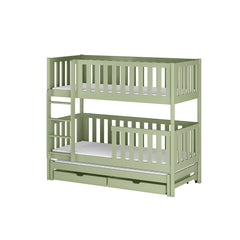 Lea Bunk Bed with Trundle and Storage - product image 18