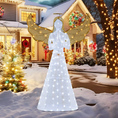 Light-up Winged Holiday Figure, image 2