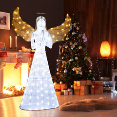 Light-up Winged Holiday Figure, image 5