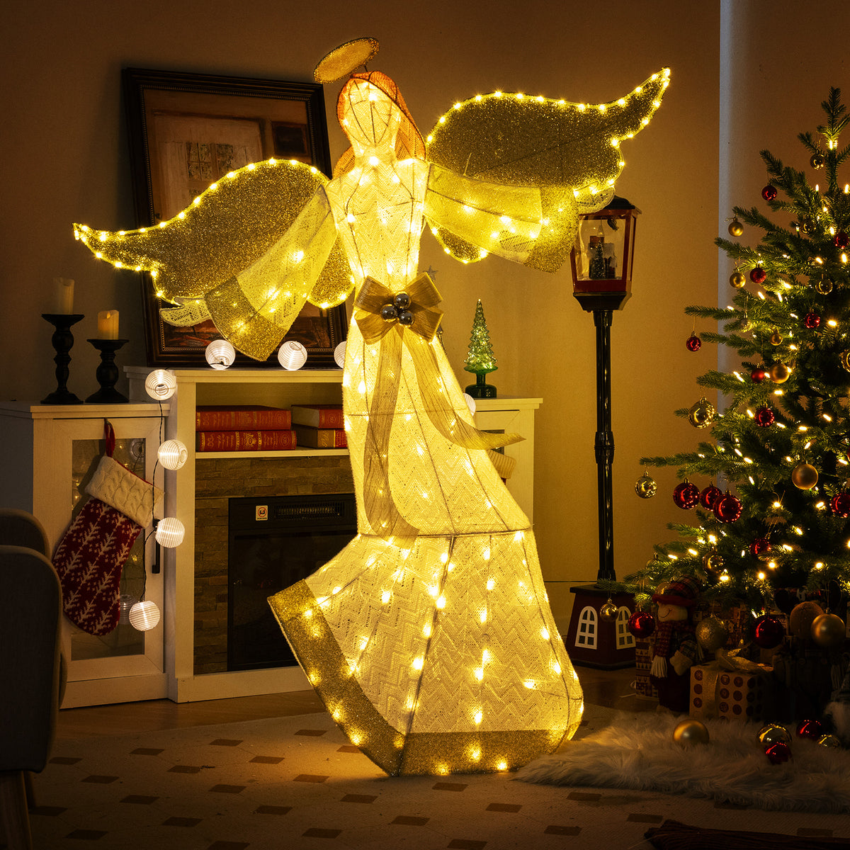 160cm Christmas Lighted Angel