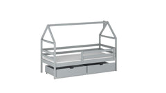 Wooden Single Bed Aaron With Storage