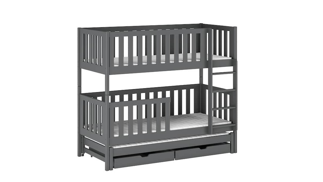 Lea Bunk Bed with Trundle and Storage - product image 11