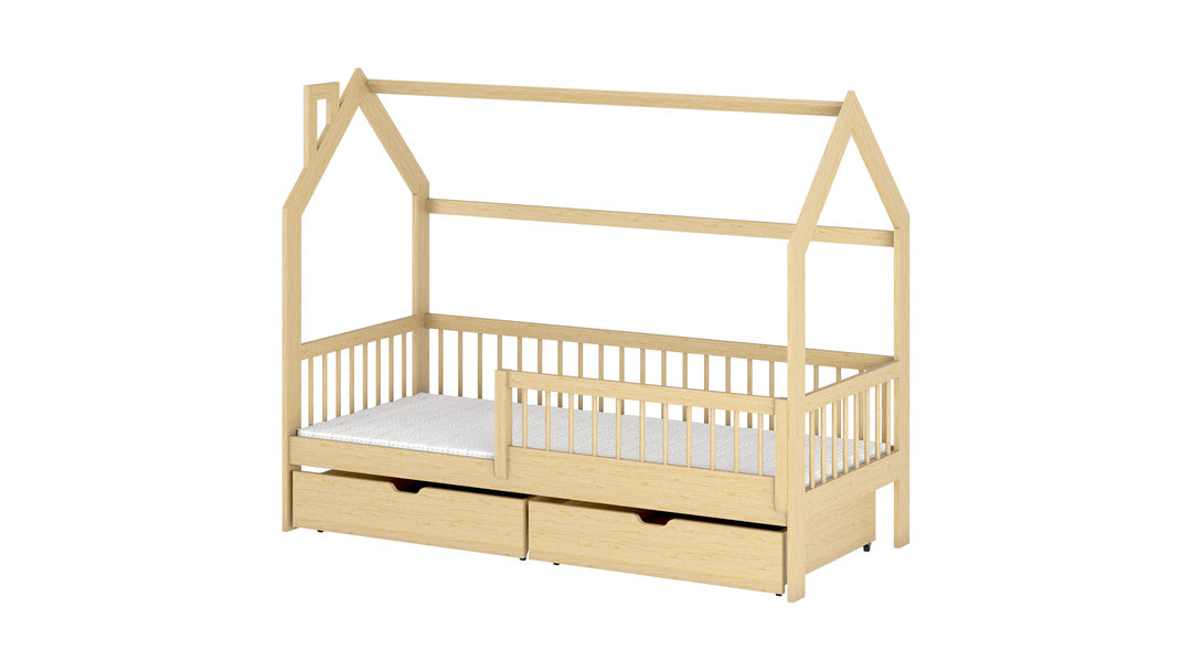 Wooden Single Bed Oskar With Storage - product image 7