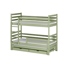Luke Bunk Bed with Trundle and Storage