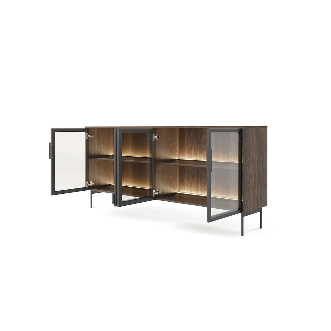 Lumi Display Sideboard Cabinet 181cm