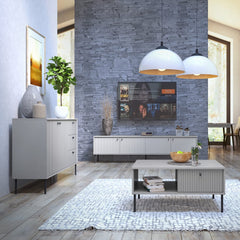 Iris Tall Display Cabinet 105cm