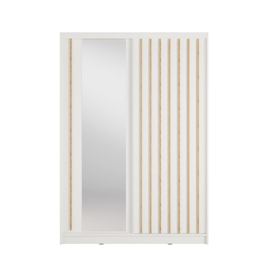 Aluna Sliding Door Wardrobe 155cm, image 3