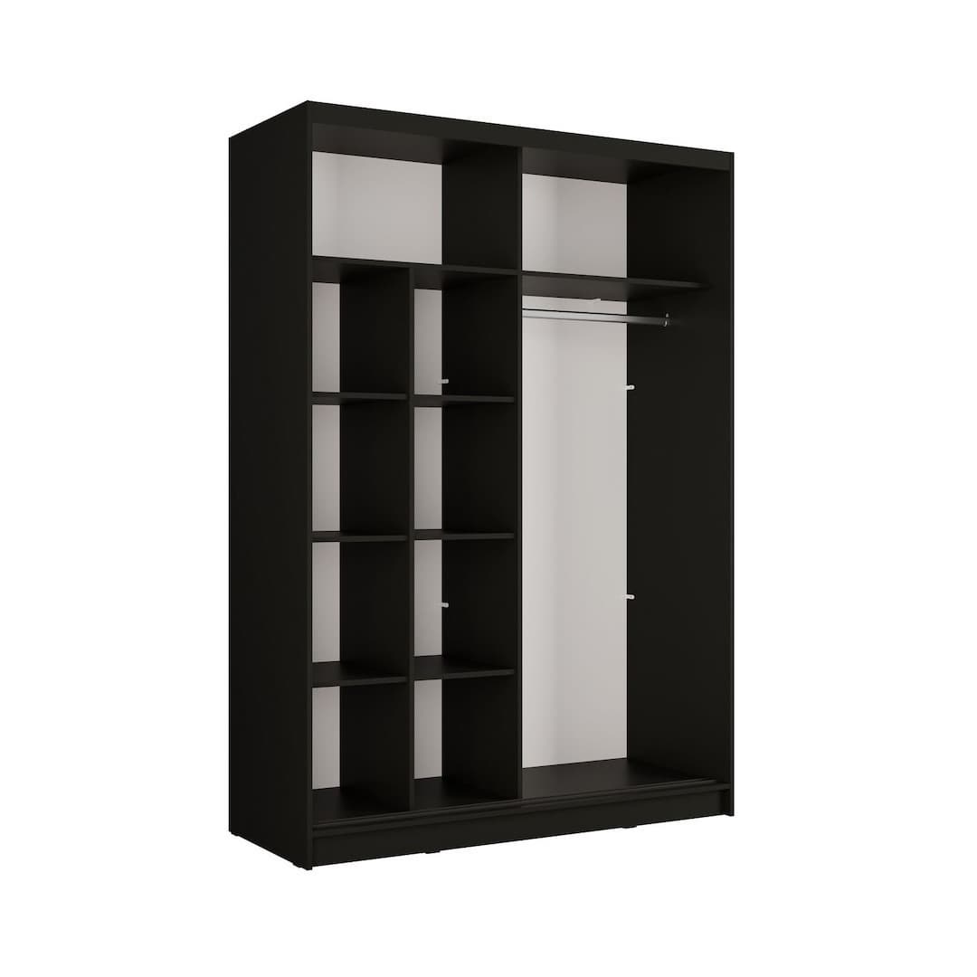 Aluna Sliding Door Wardrobe 155cm, image 8