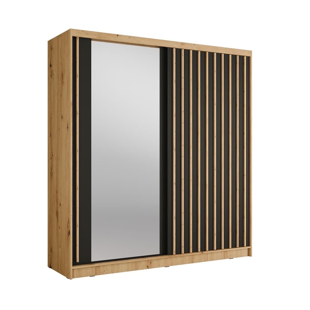 Aluna Sliding Door Wardrobe 205cm, image 10