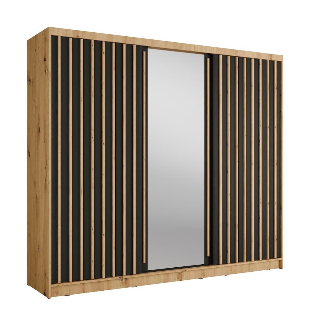Aluna Sliding Door Wardrobe 248cm, image 10