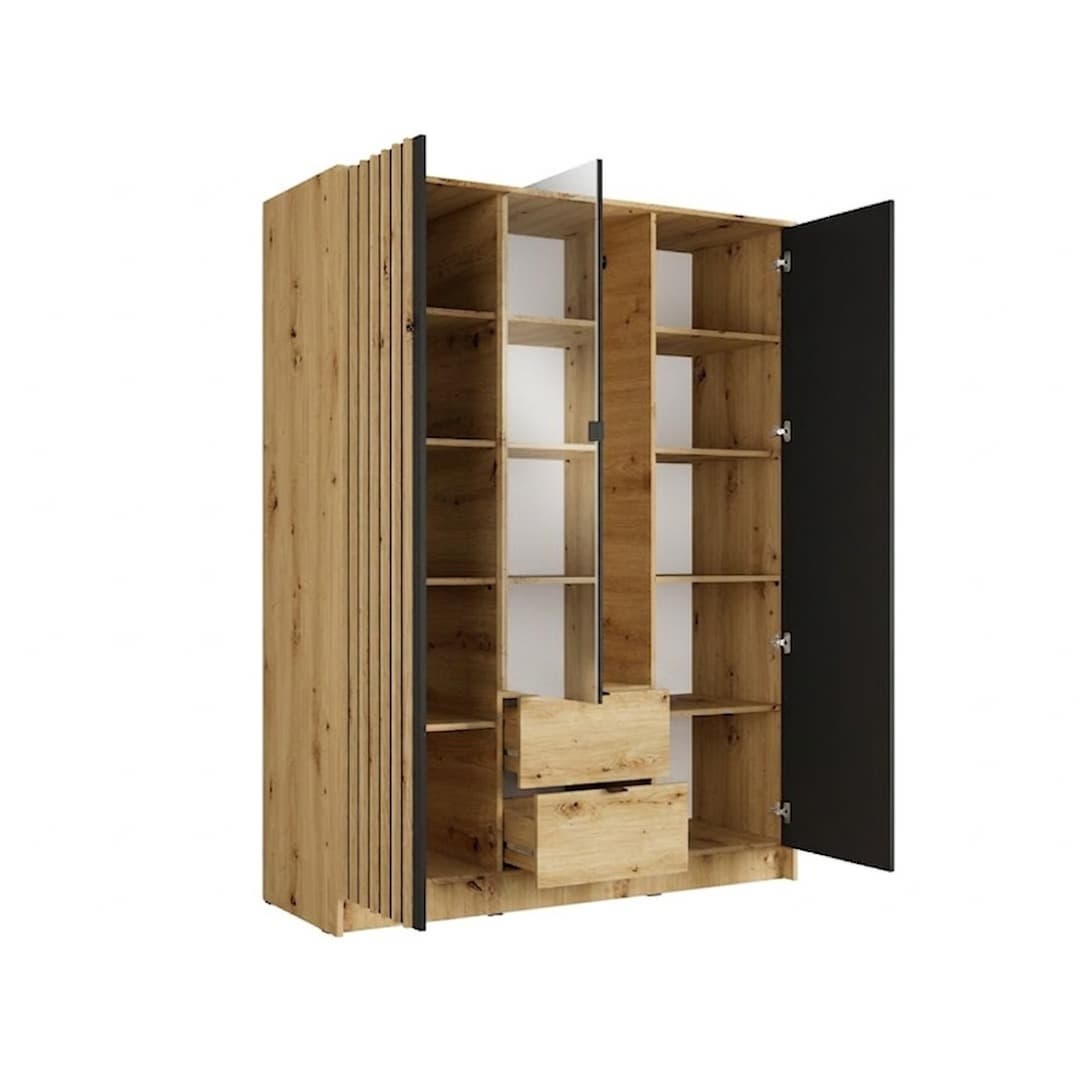 Katania Hinged Door Wardrobe 151cm, image 5