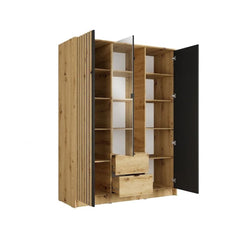 Katania Hinged Door Wardrobe 151cm, image 5
