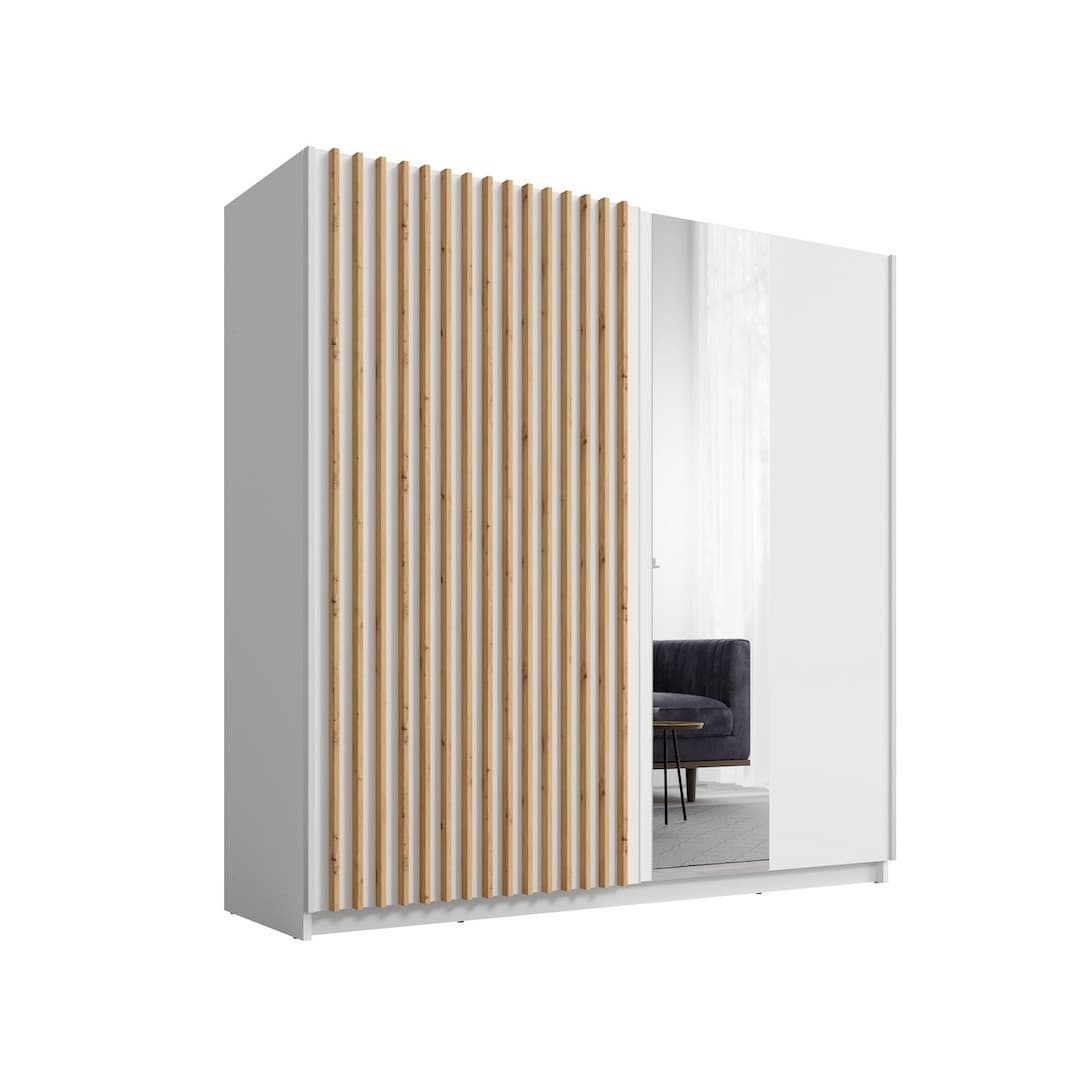 Dalia 12 Sliding Door Wardrobe 200cm, image 3