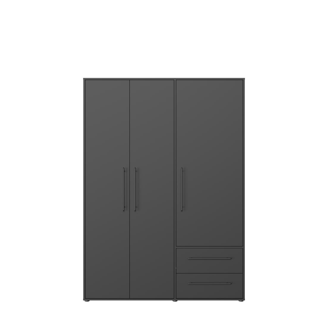Mokkaris Hinged Door Wardrobe 144cm, image 3