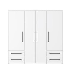 Mokkaris Hinged Door Wardrobe 206cm, image 13