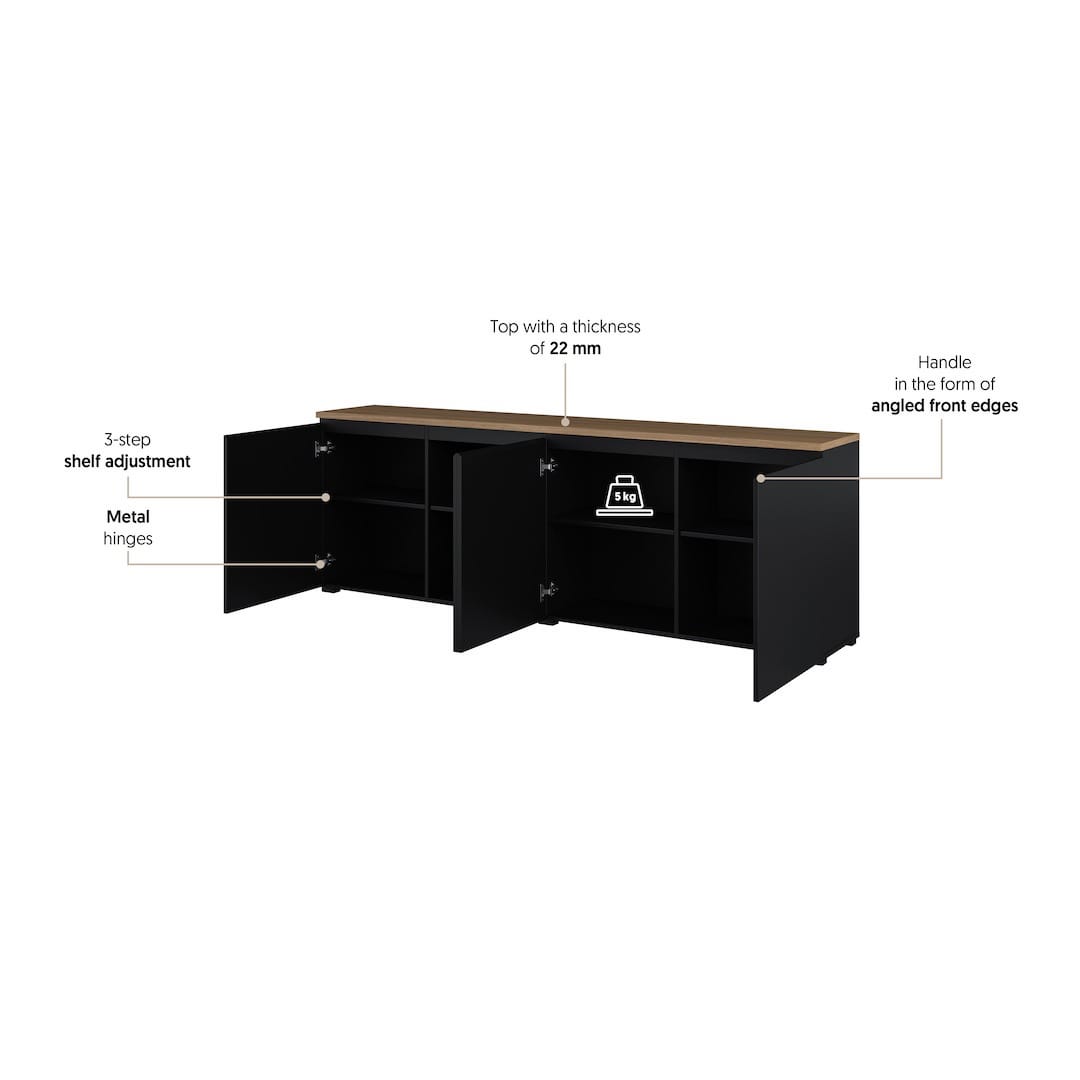 Modo Sideboard Cabinet 200cm