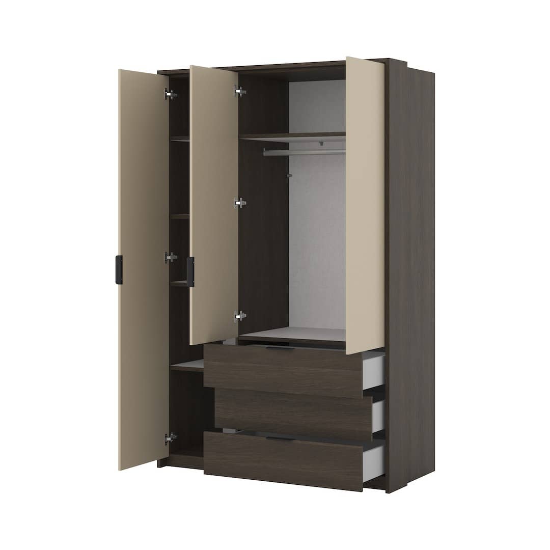 Mola Hinged Door Wardrobe 139cm - product image 3